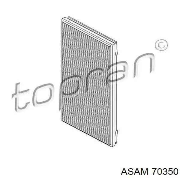 Фильтр салона 70350 Asam