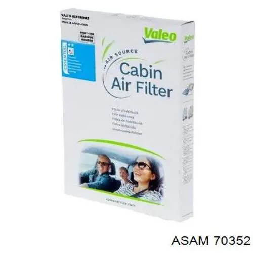 Фильтр воздушный отопителя Asam 70352 цена, от 3.85 USD