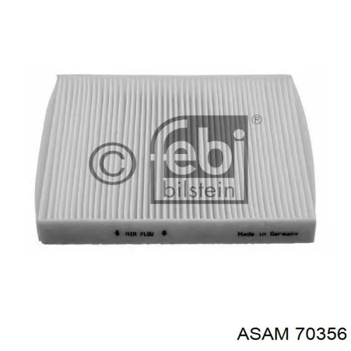 Фильтр воздушный отопителя Asam 70356 цена, от 4.39 USD
