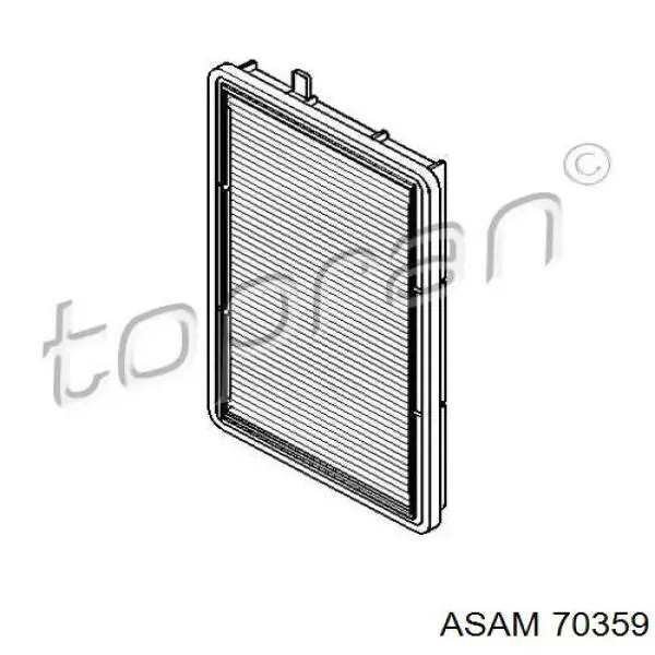 Воздушный фильтр салона Asam 70359