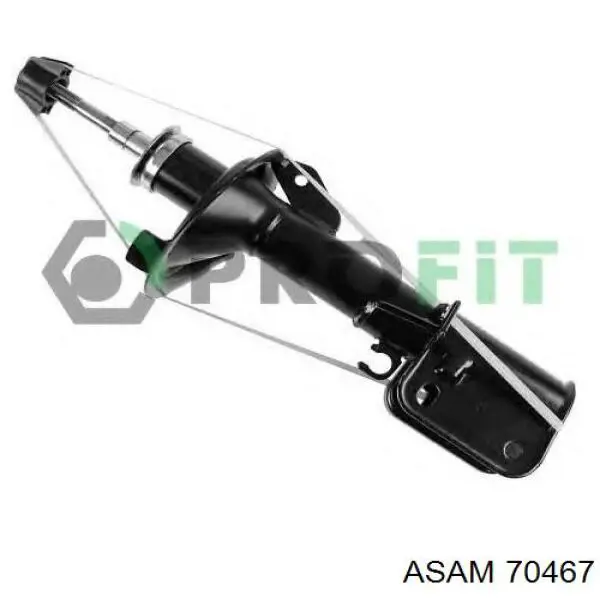 Амортизаторы передние Asam 70467
