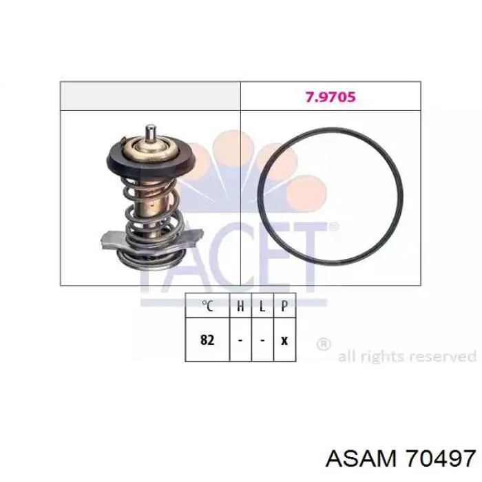 Помпа 70497 Asam