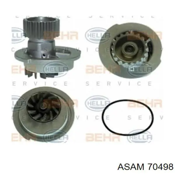 Воздушный фильтр 70498 Asam