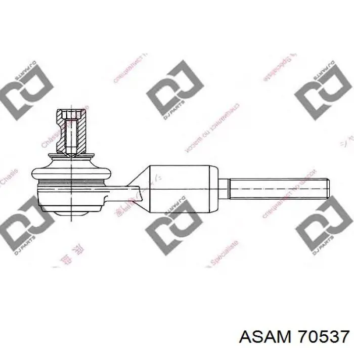 Купить 70537 Asam Наконечник рулевой тяги, внешний