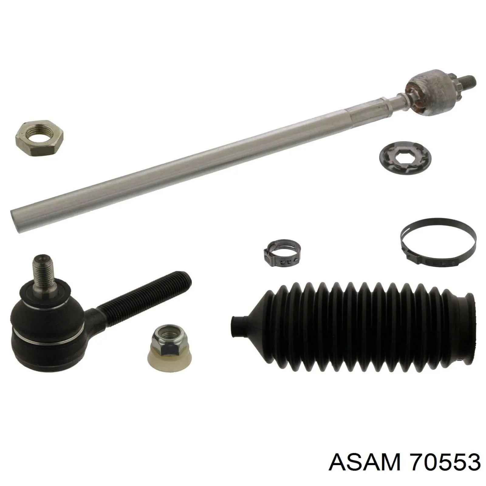 Купить 70553 Asam Наконечник рулевой тяги, внешний