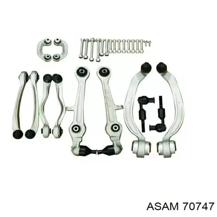 70747 Asam kit de braços oscilantes de suspensão dianteira