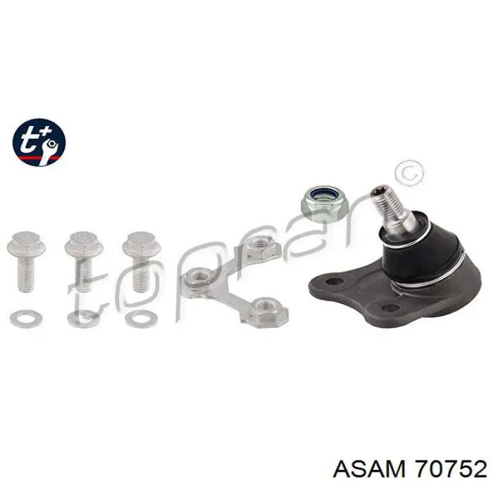 Нижняя правая шаровая опора Asam 70752 цена, от 8.98 USD