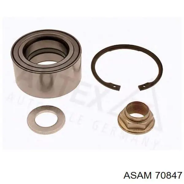 Комплект подшипника ступицы колеса Asam 70847 цена, от 34.64 USD
