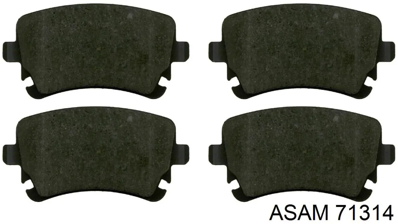 Колодки дисковые  Asam 71314 цена, от 13.95 USD