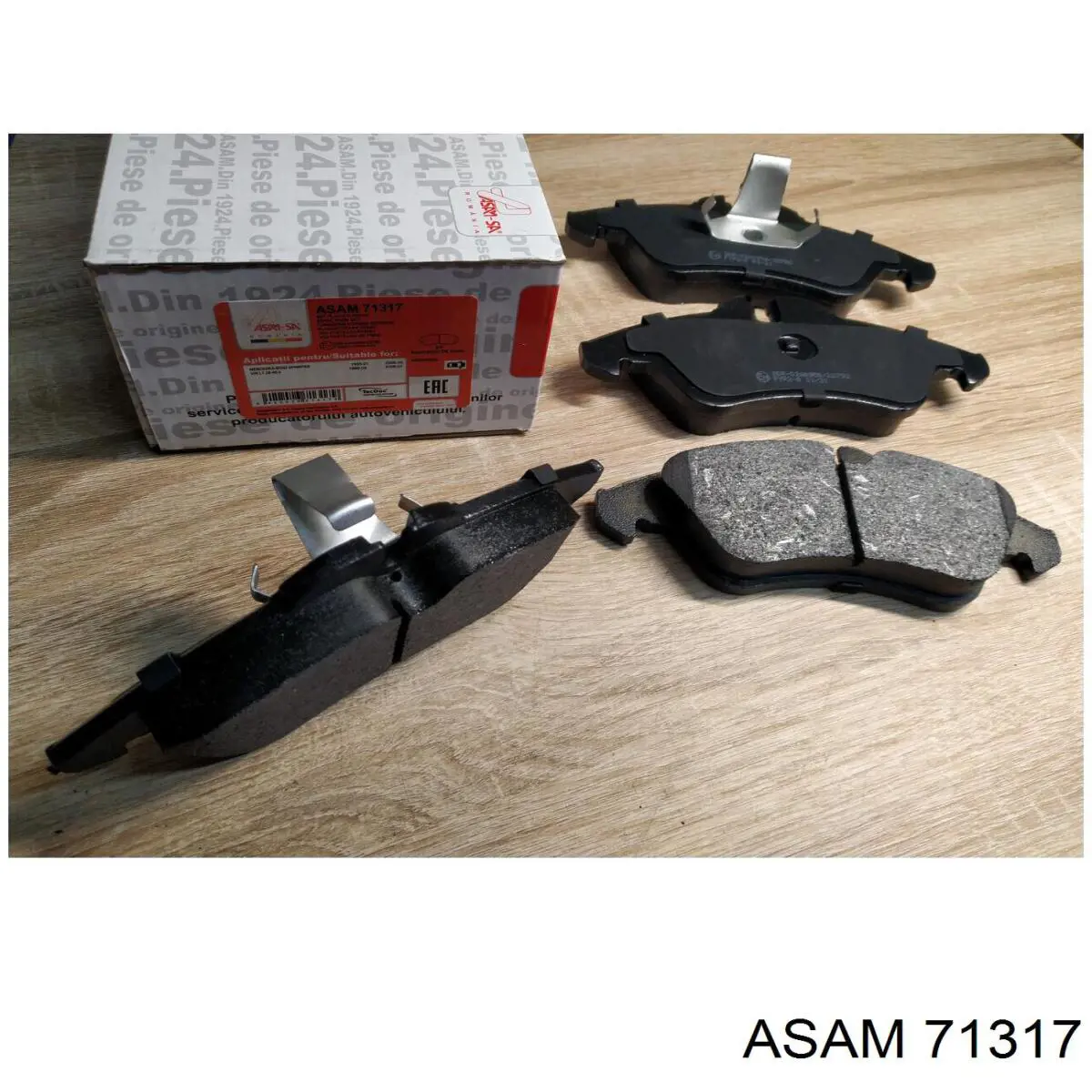 Колодки Asam 71317 цена, от 18.86 USD