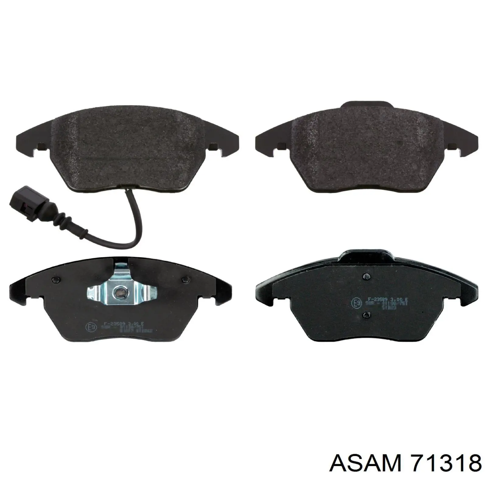 Колодки Asam 71318 цена, от 22.14 USD