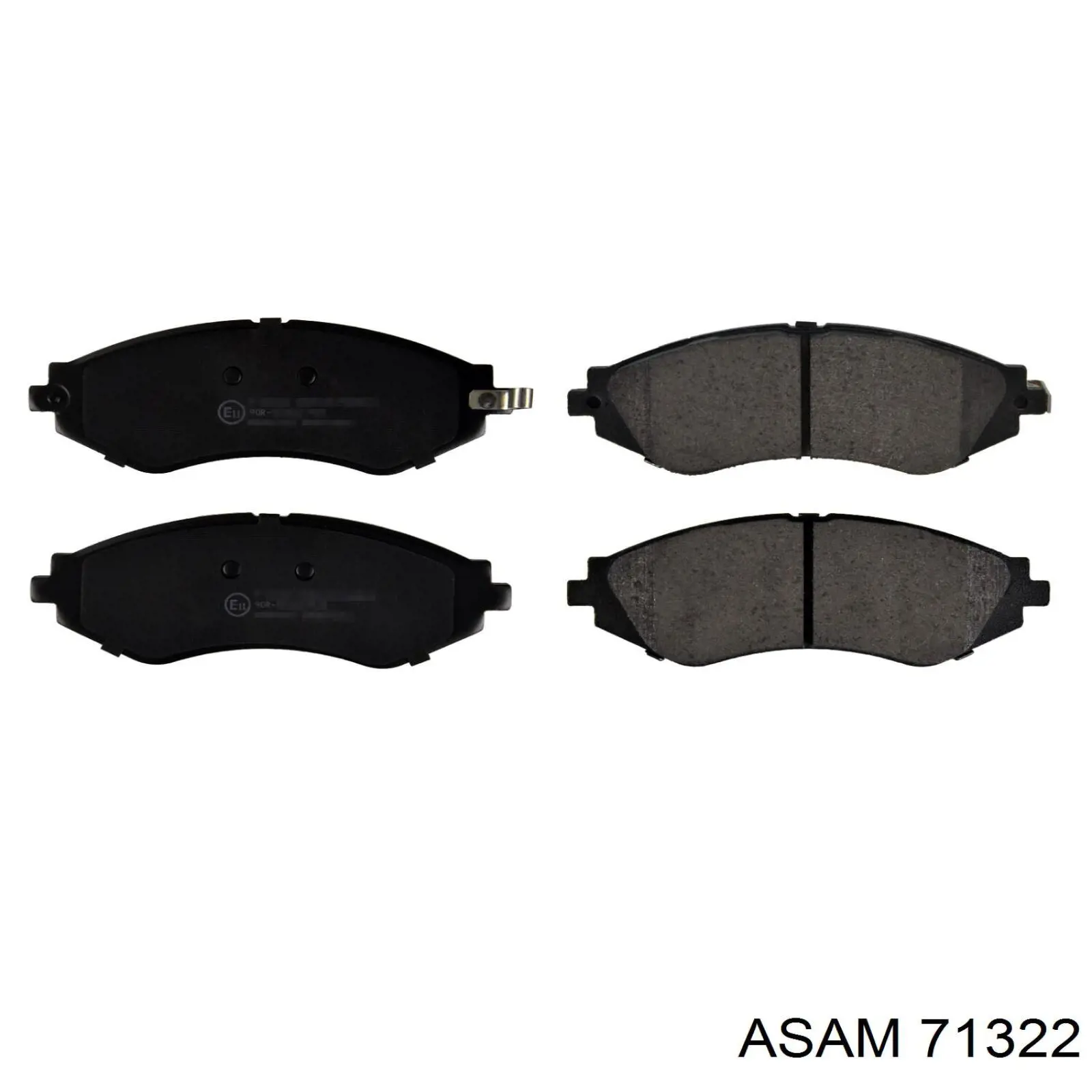 Купить 71322 Asam Колодки тормозные