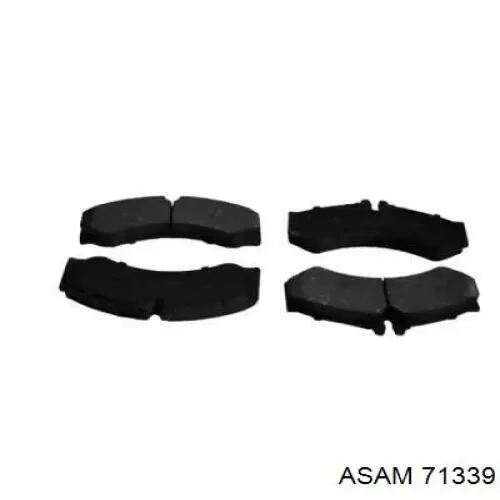 Купить 71339 Asam Колодки тормозные