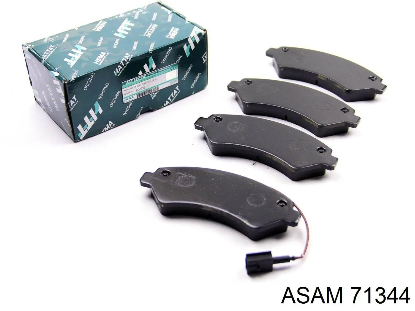 Колодки Asam 71344 цена, от 23.23 USD