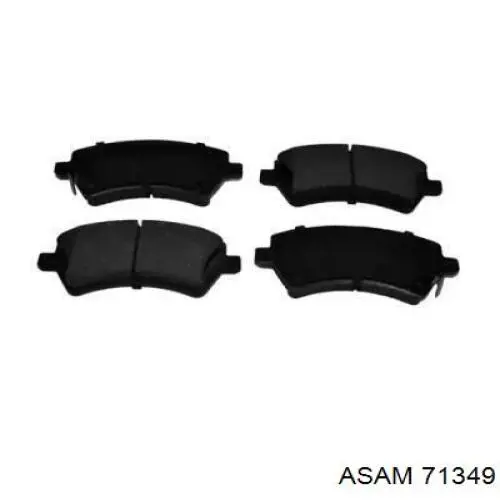 71349 Asam Колодки передние