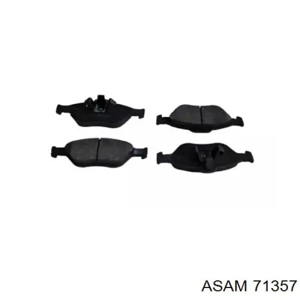 Купить 71357 Asam Колодки тормозные
