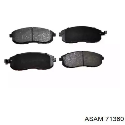 Купить 71360 Asam Колодки тормозные