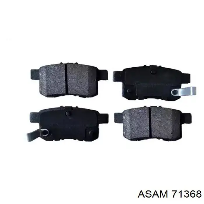Колодки дисковые  Asam 71368 цена, от 13.35 USD