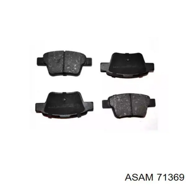 Колодки дисковые  Asam 71369 цена, от 11.04 USD