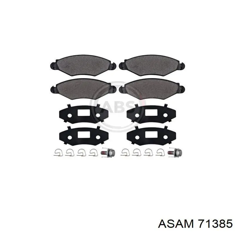 Колодки Asam 71385 цена, от 14.88 USD