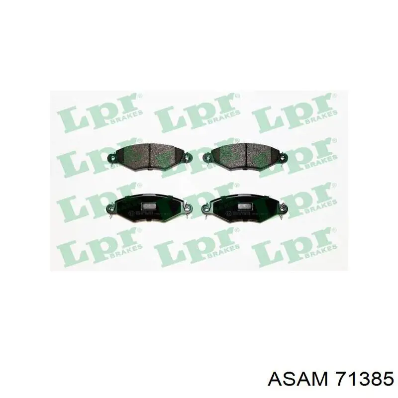 Купить 71385 Asam Колодки тормозные