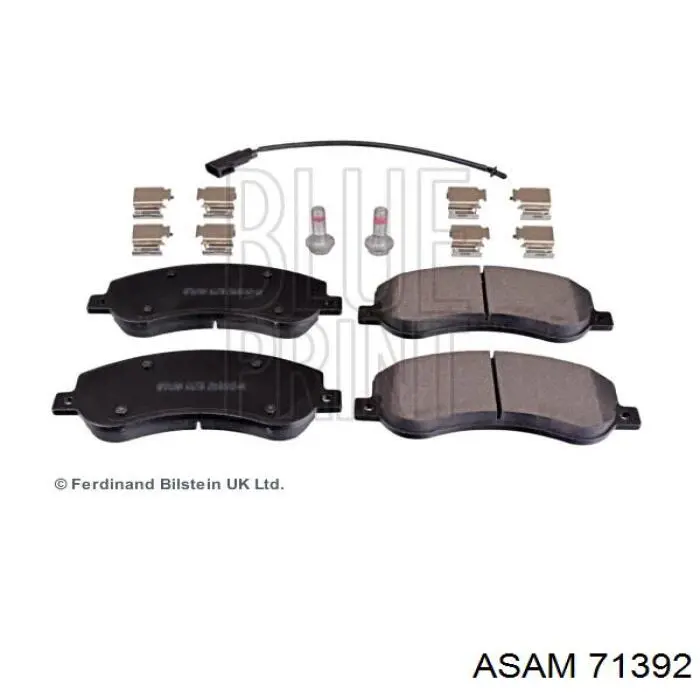 Колодки Asam 71392 цена, от 28.53 USD