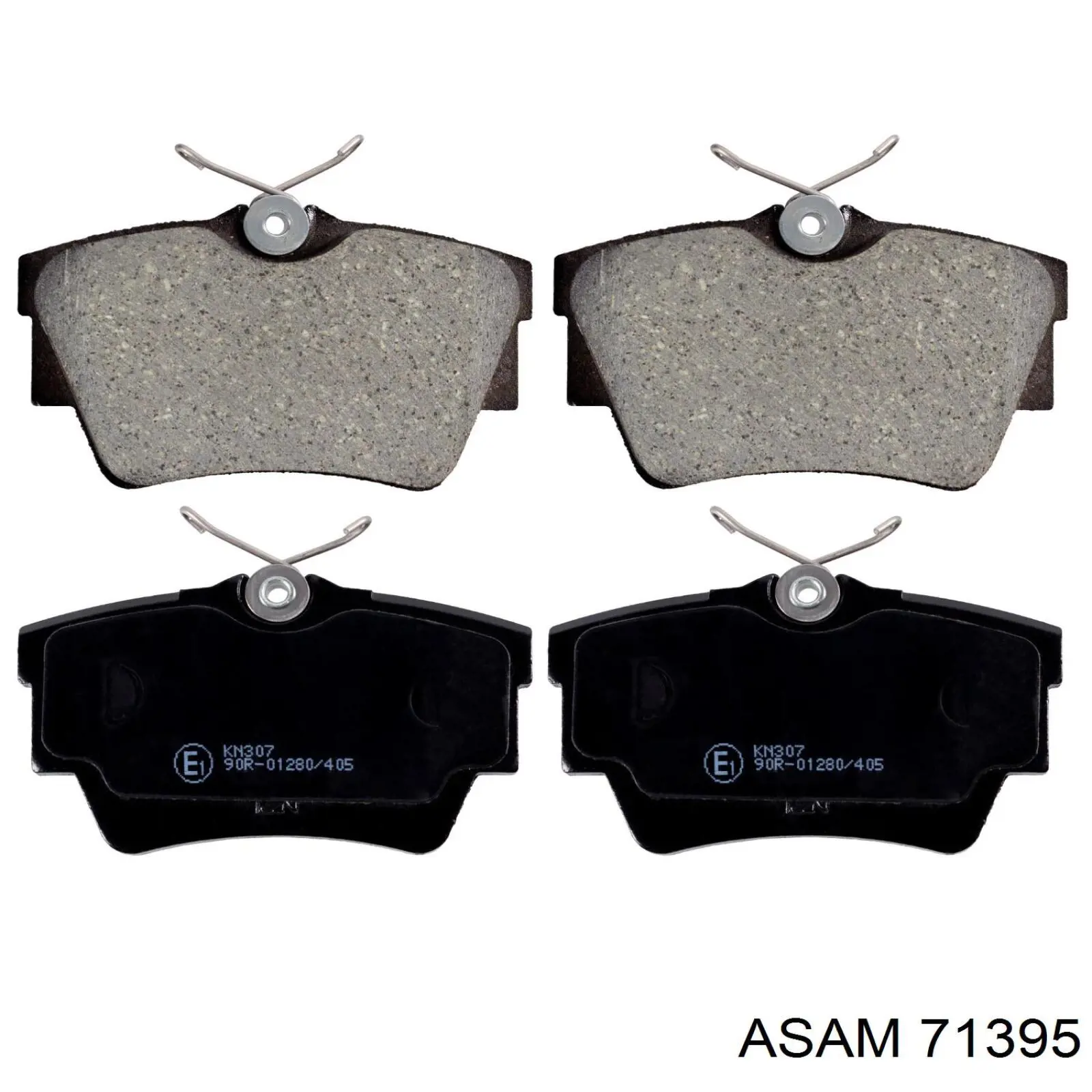Колодки дисковые  Asam 71395 цена, от 13.92 USD