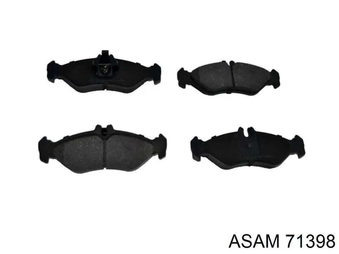 Колодки дисковые  Asam 71398 цена, от 13.26 USD