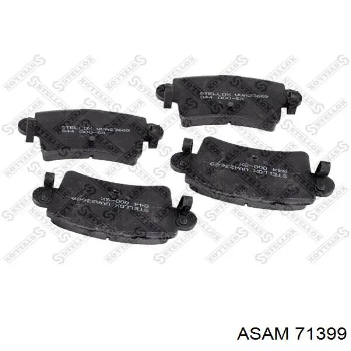 Колодки дисковые  Asam 71399 цена, от 13.69 USD