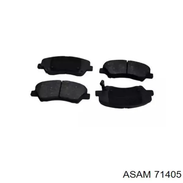 Купить 71405 Asam Колодки тормозные
