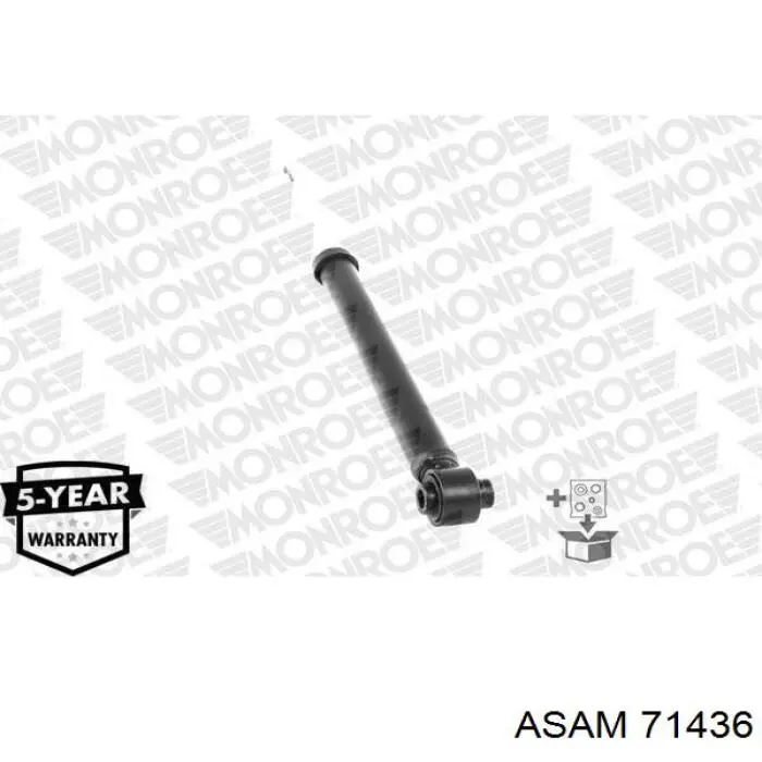 Амортизатор задний 71436 Asam
