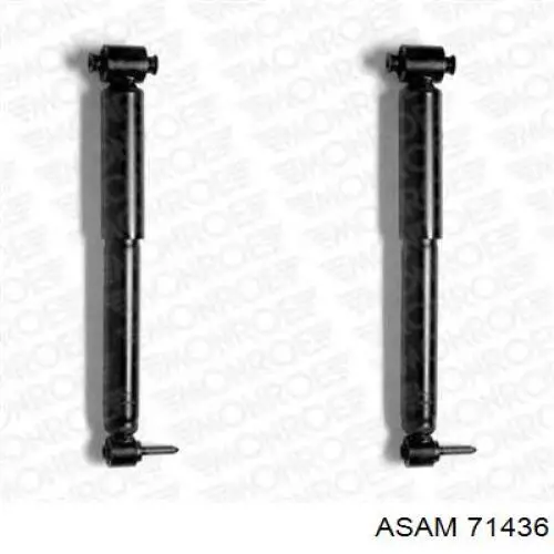 Задний амортизатор Asam 71436