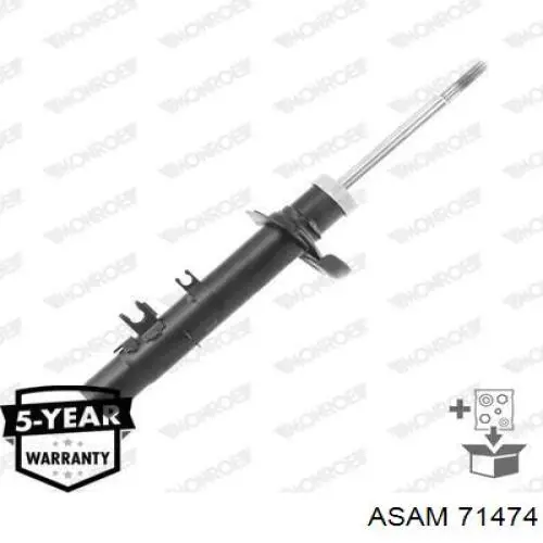 Амортизатор подвески передний левый Asam 71474 цена, от 26.43 USD