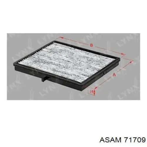 Фільтр салону 71709 Asam