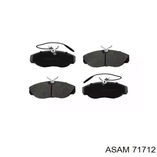 Тормозные колодки Asam 71712
