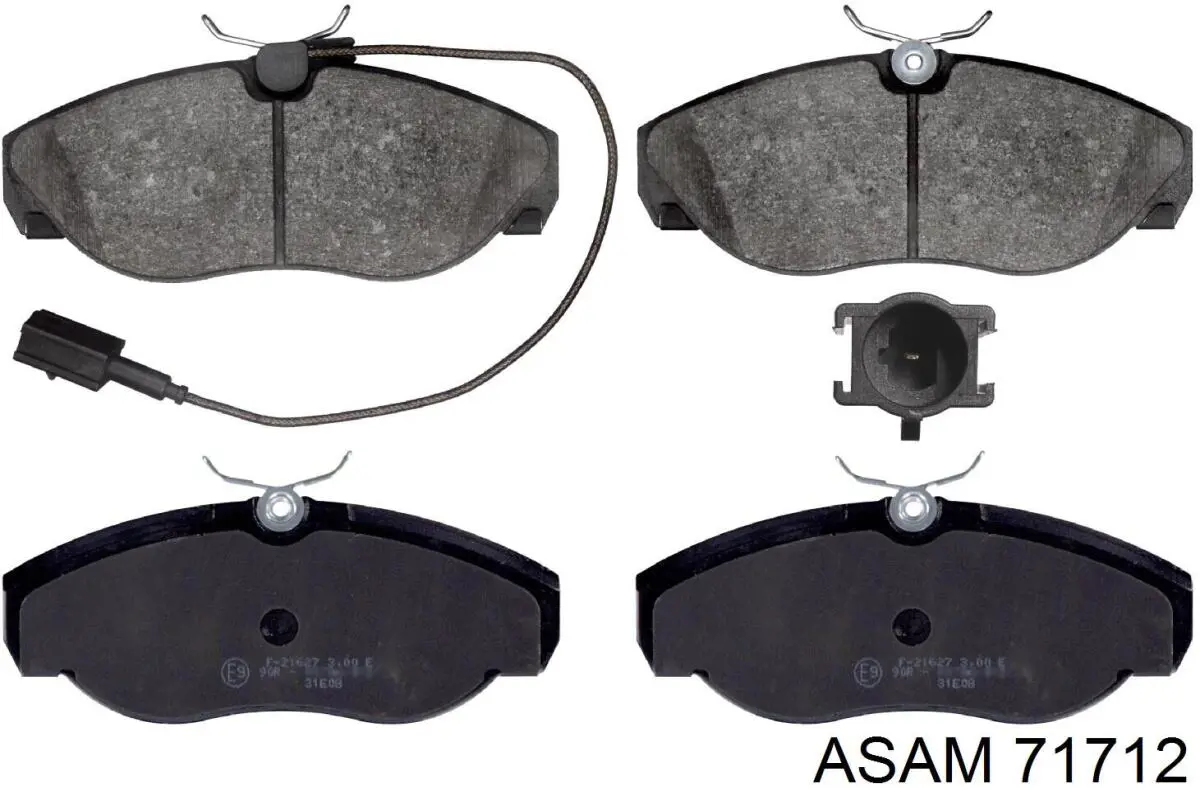 Колодки Asam 71712 цена, от 21.16 USD