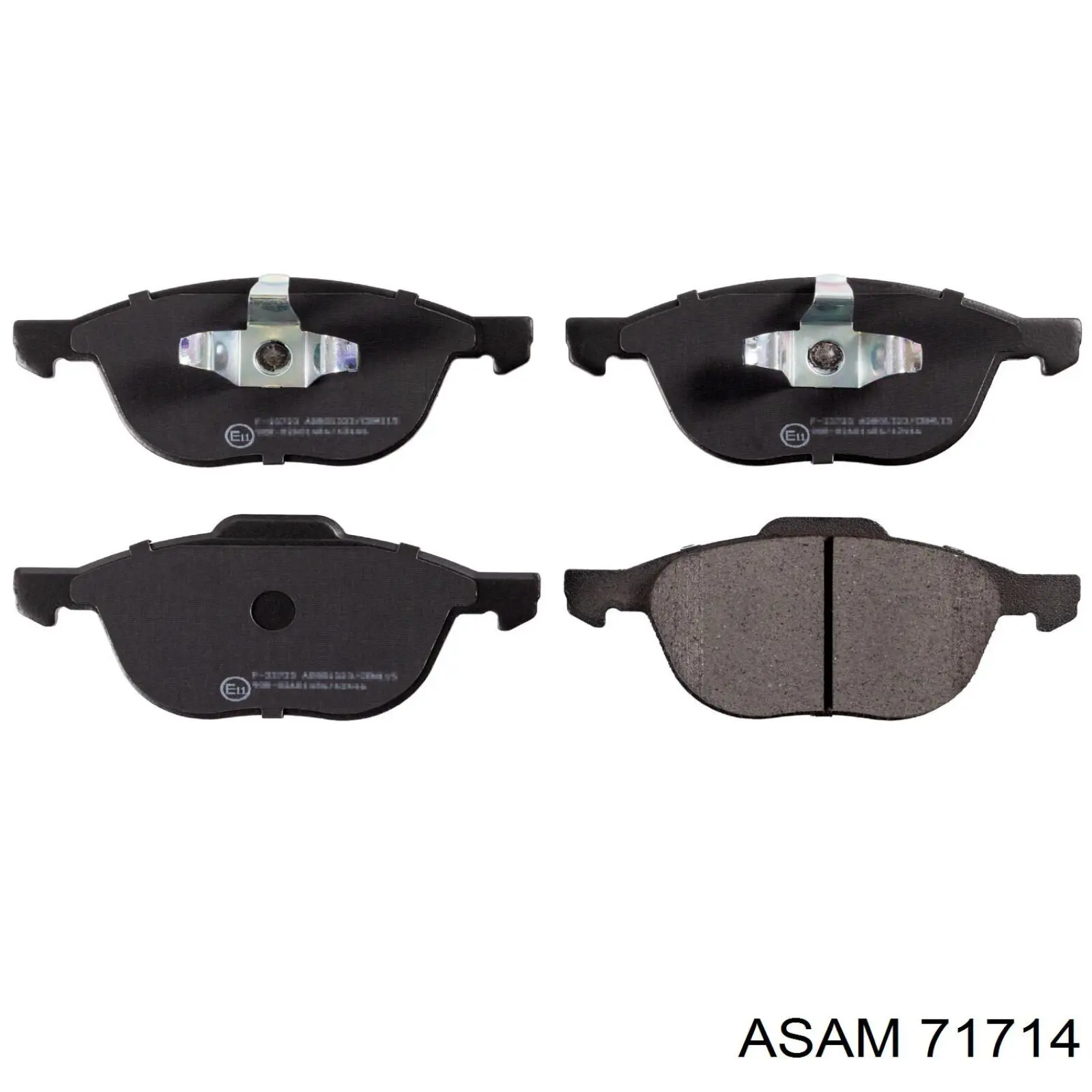 Колодки дисковые  Asam 71714 цена, от 12.37 USD