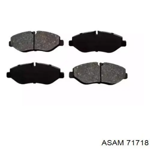 Купить 71718 Asam Колодки тормозные