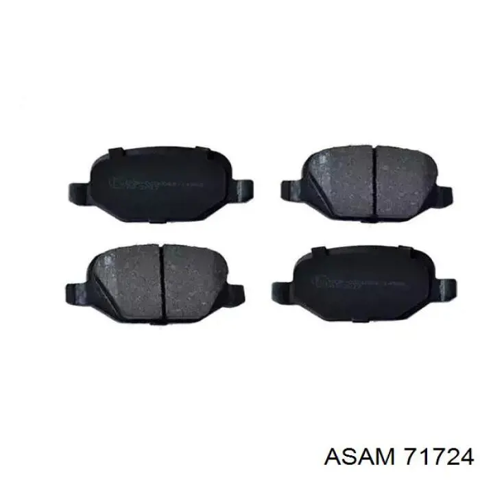 Колодки дисковые  Asam 71724 цена, от 10.95 USD