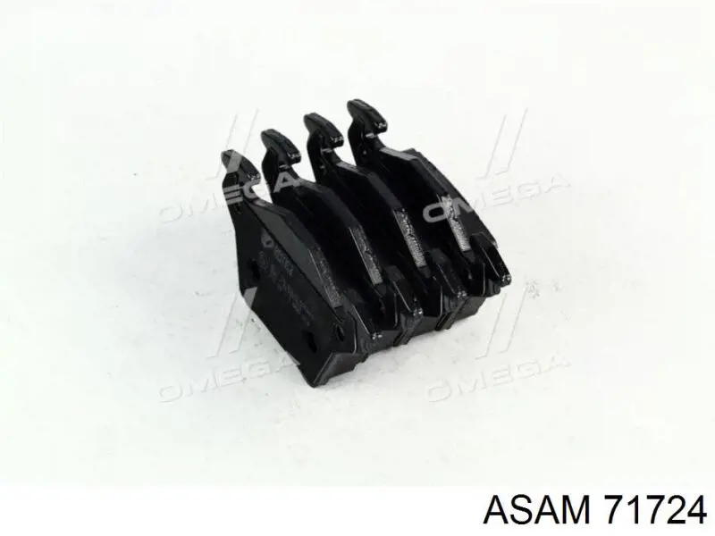 Задние тормозные колодки 71724 Asam