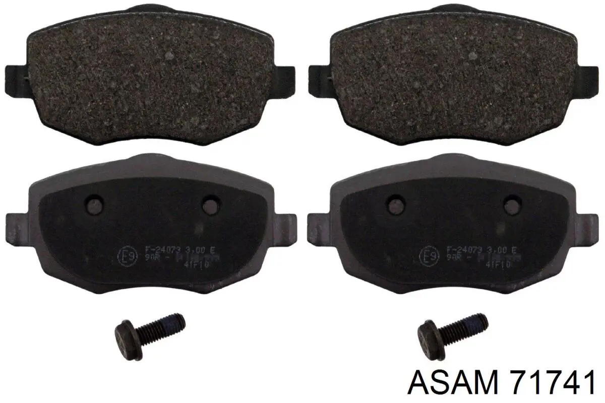 Колодки дисковые  Asam 71741 цена, от 14.57 USD