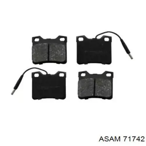 Колодки дисковые  Asam 71742 цена, от 10.23 USD
