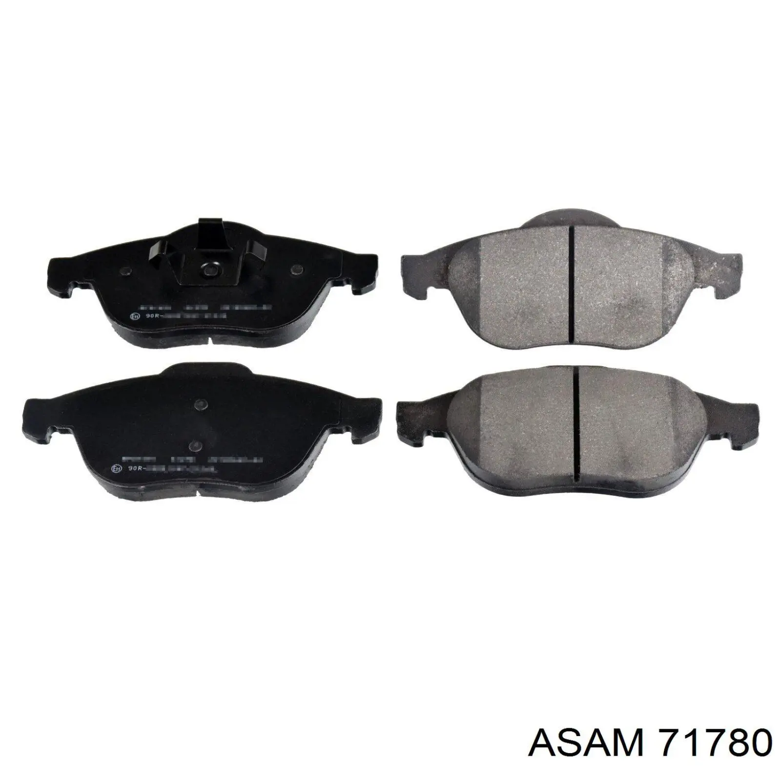 Купить 71780 Asam Колодки тормозные
