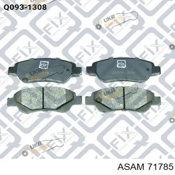 Колодки Asam 71785 цена, от 13.76 USD