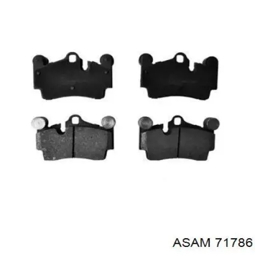 Колодки дисковые  Asam 71786 цена, от 25.83 USD