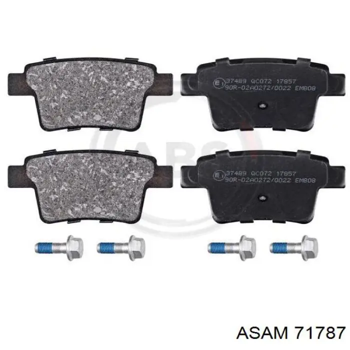 Колодки дисковые  Asam 71787 цена, от 13.60 USD