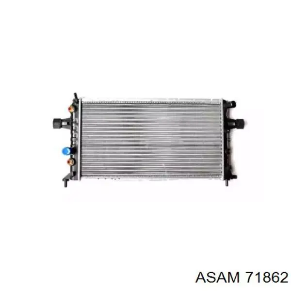 71862 Asam radiador de esfriamento de motor