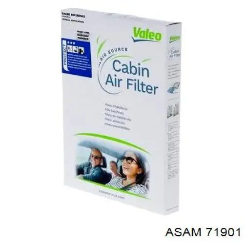 Фильтр воздушный отопителя Asam 71901 цена, от 8.59 USD