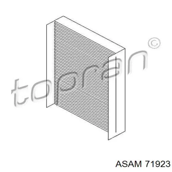 Купить 71923 Asam Фильтр салона угольный