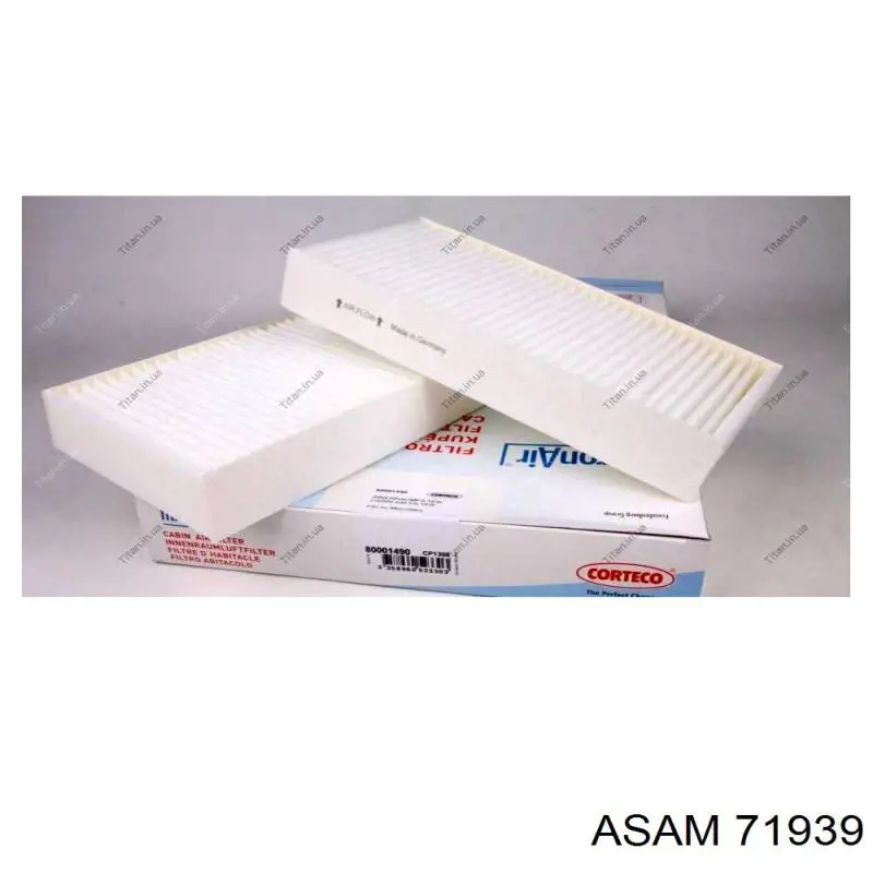 Фильтр воздушный отопителя Asam 71939 цена, от 18.88 USD